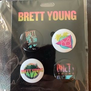 Brett Young Buttons